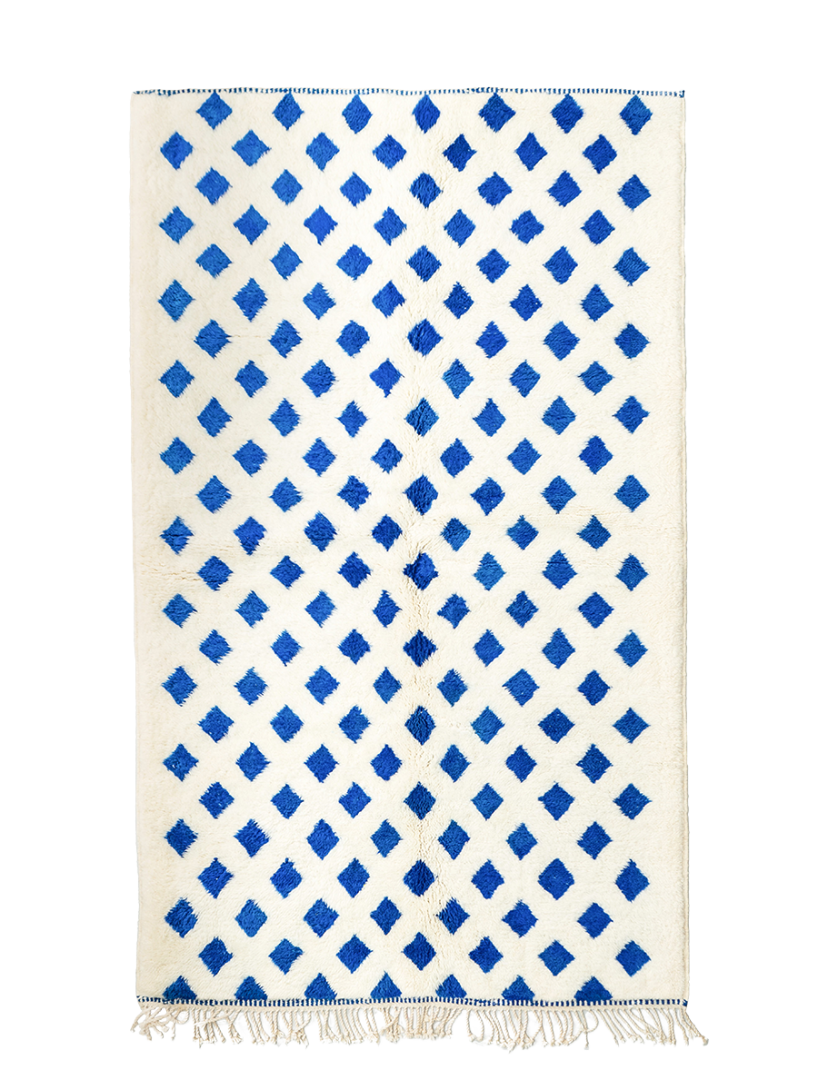 Saida & Khadija's Diamond Area Hand-Knot | 5' x 8'