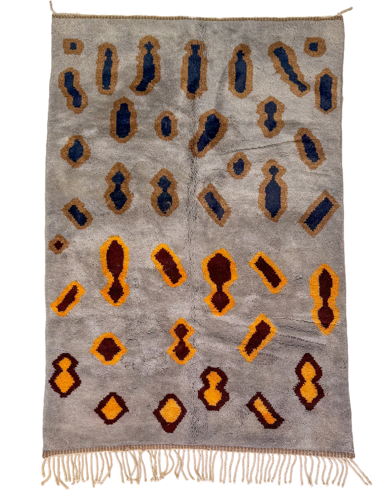 M'rirt's Abstract Shapes Hand-Knot | 6'-1" x 9'-6"