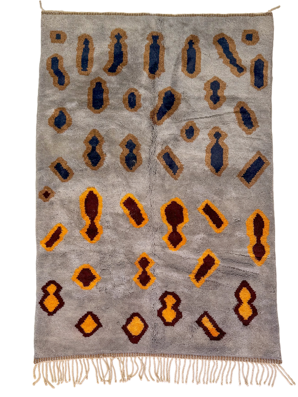 M'rirt's Abstract Shapes Hand-Knot | 6'-1