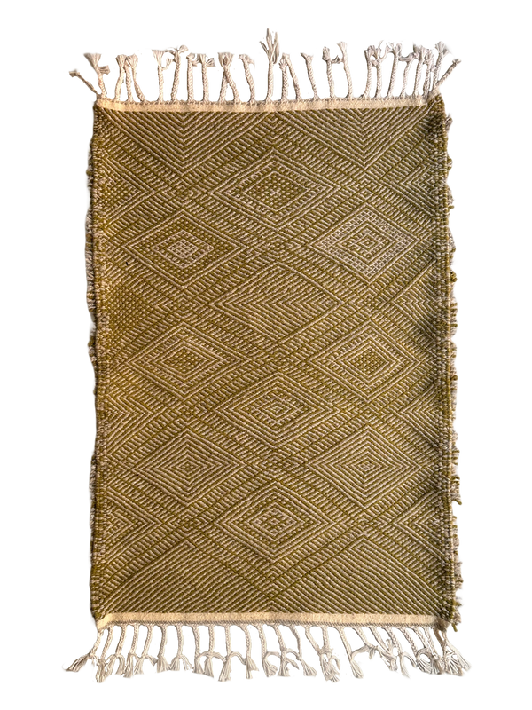 Khatima's Olive Flatweave Accent Rug | 28.3