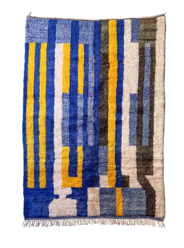 M'rirt's Striped Hand-Knot | 6'-9