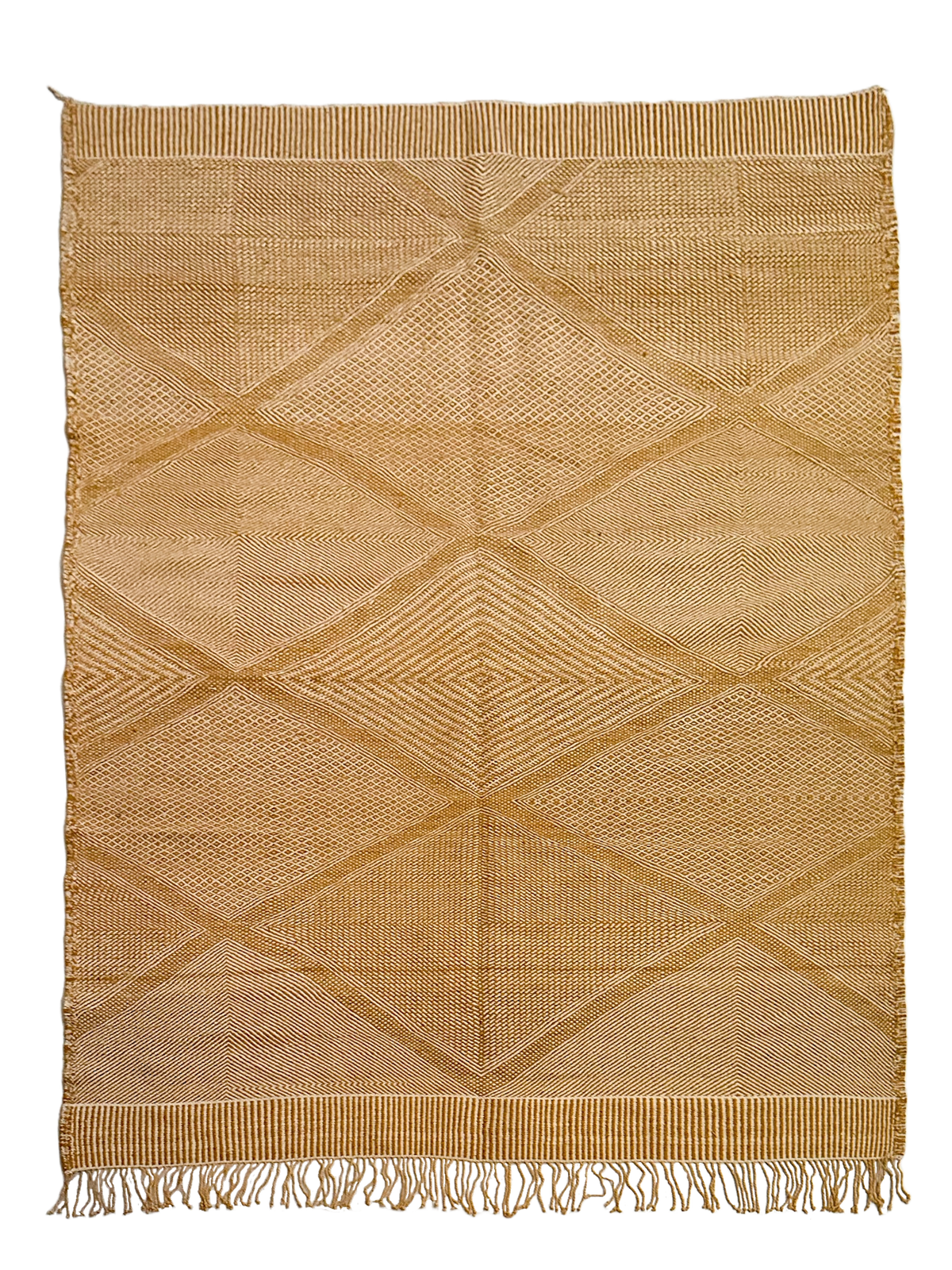 Meriem's Diamond Trellis Flatweave | 7'-1" x 10'-1"