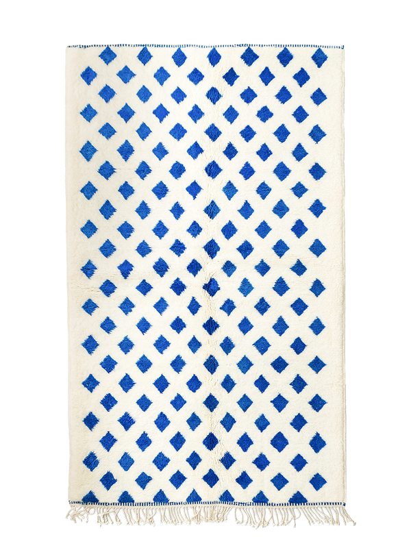 Saida & Khadija's Diamond Area Hand-Knot | 5' x 8'